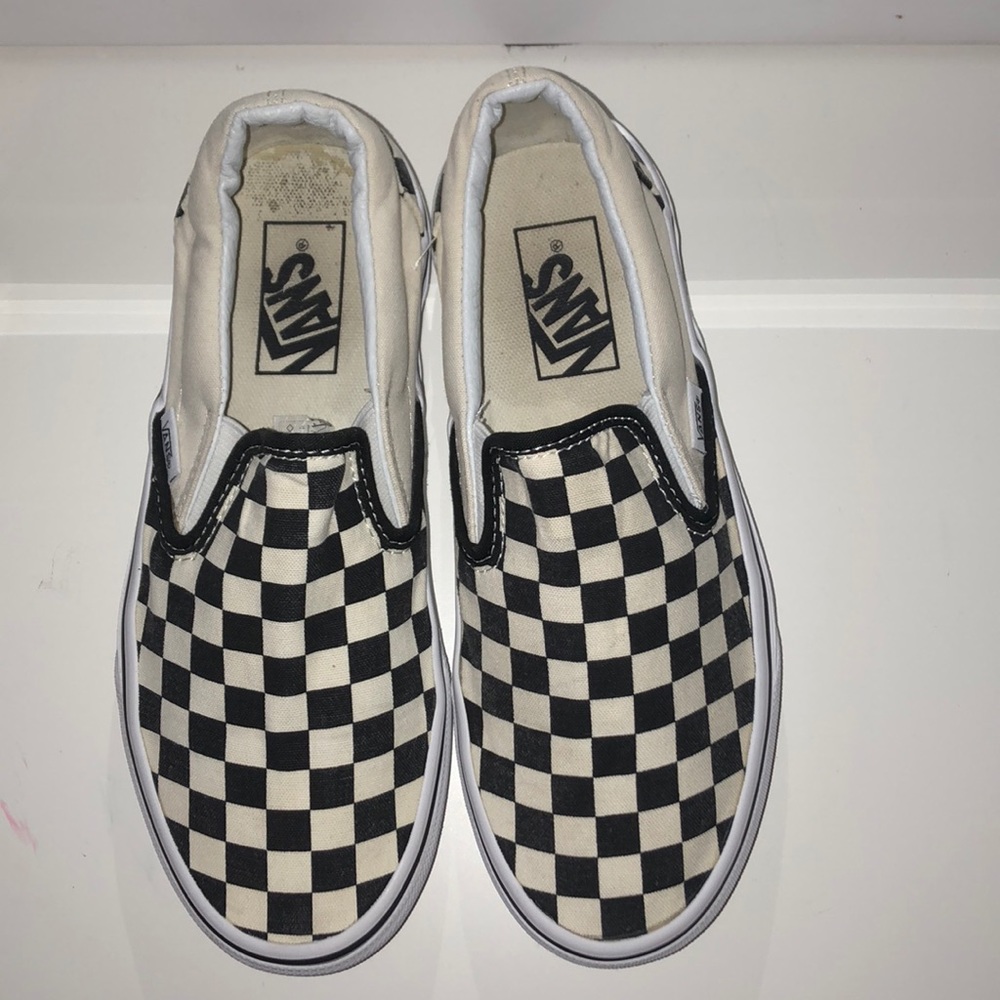 Checkered vans
